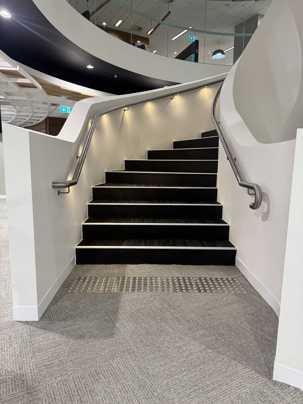 Bright, freshly painted interior with a clean finish by Jadco